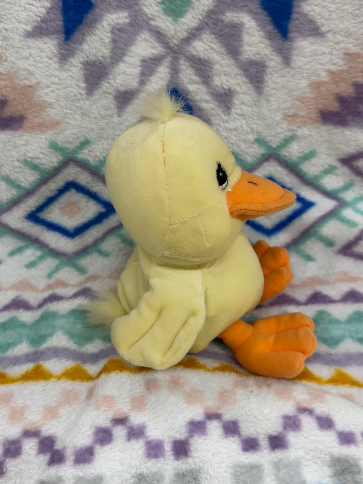 Precious Moments Vintage Tender Tails Duck Plush 1998 - Thumbnail 4