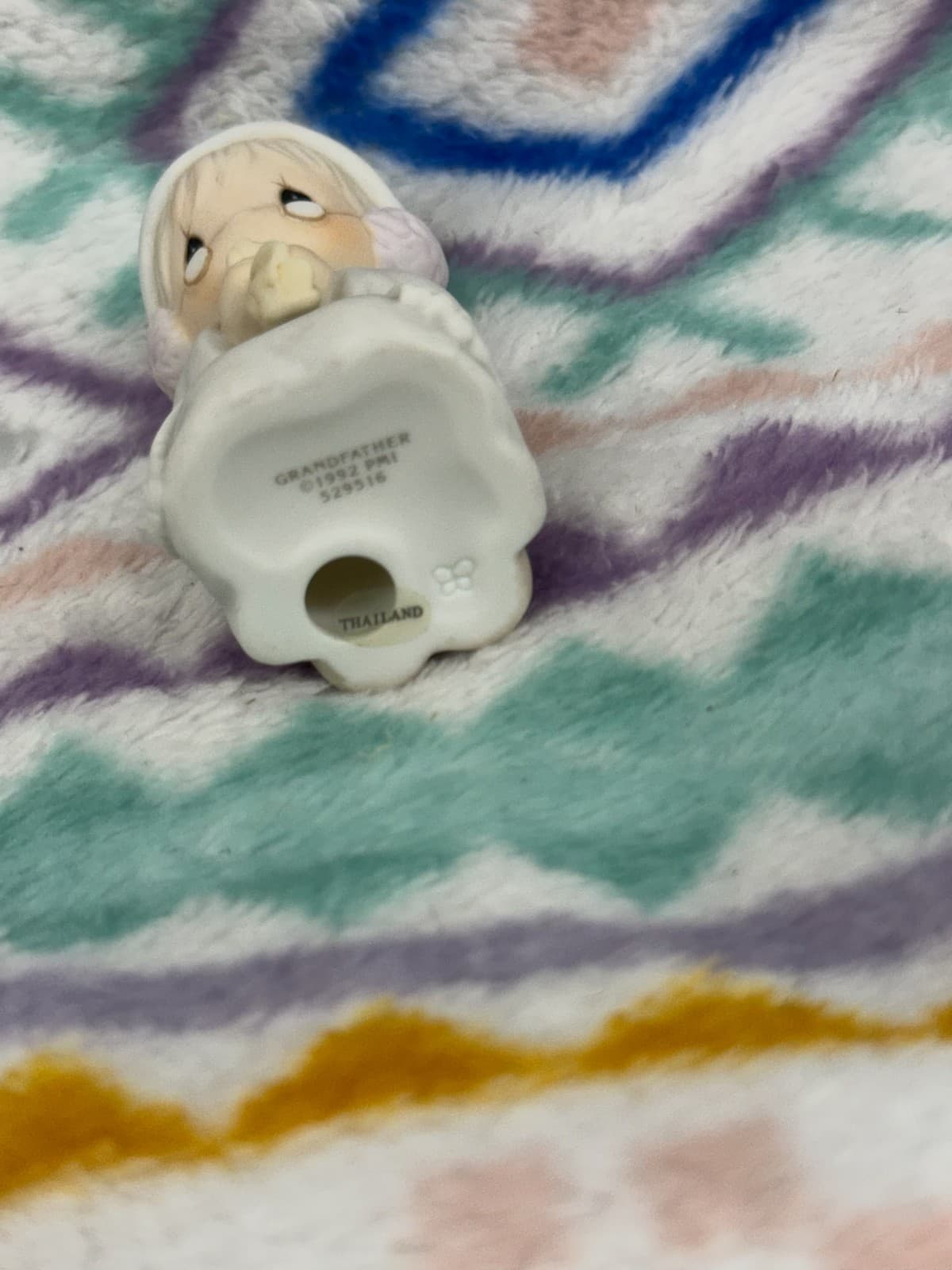 Vintage Precious Moments Sugar Town Grandfather Preacher Figurine #529516 1992 - Thumbnail 5