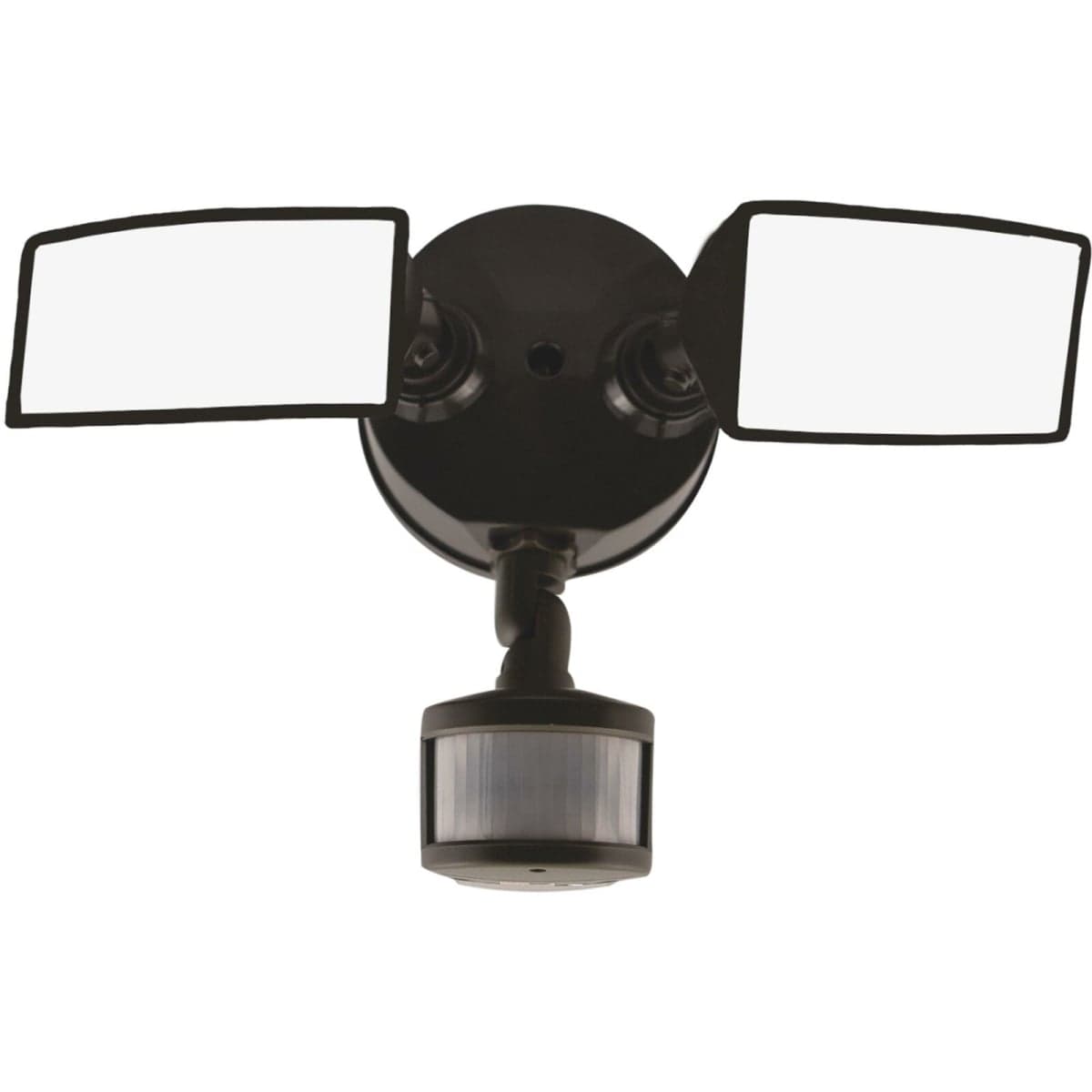 HALO Outdoor TGS Twin Square Head  2500 Lumen  4000K CCT Motion Flood Light in Bronze - Thumbnail 4