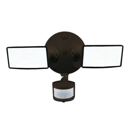 HALO Outdoor TGS Twin Square Head  2500 Lumen  4000K CCT Motion Flood Light in Bronze - Thumbnail 3