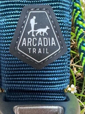 X-LARGE Arcadia Trail Maximum Mobility Rope Dog Harness NWOT BLUE & Green - Thumbnail 3