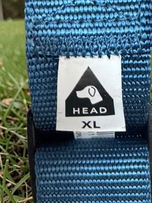 X-LARGE Arcadia Trail Maximum Mobility Rope Dog Harness NWOT BLUE & Green - Thumbnail 2