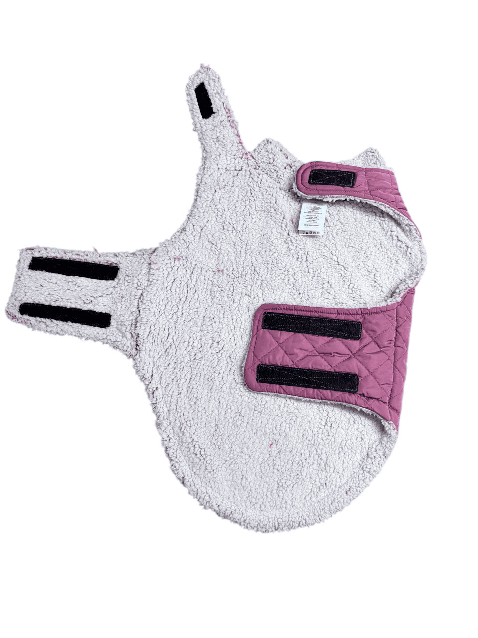 Medium Size Quilted Faux Fur Dog Jacket By Free Country - Thumbnail 5