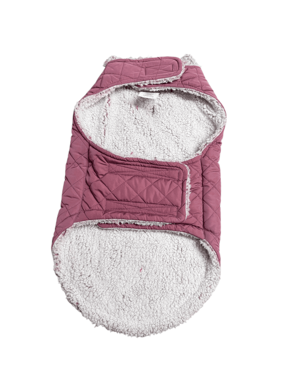 Medium Size Quilted Faux Fur Dog Jacket By Free Country - Thumbnail 4