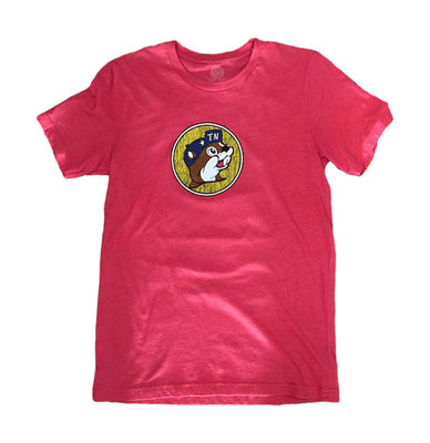 Buc-ee's TN Red Graphic T-Shirt Adult Med Guitar Beaver Tee - Thumbnail 3