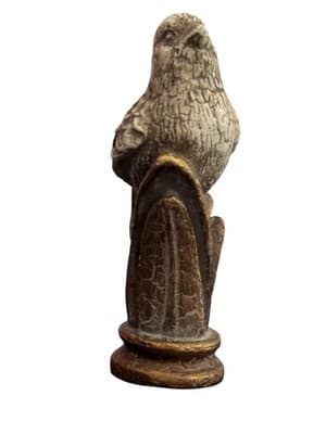 Vintage Ceramic Bird Finial From Kenroy Home Richardson Floor Lamp Model31381BRZ - Thumbnail 5