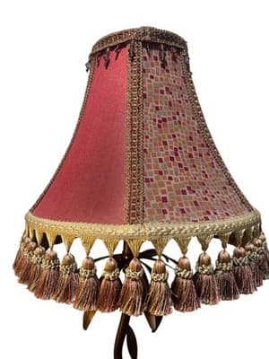 Vintage Kenroy Home Flared bell shape Lamp Shade - Thumbnail 2