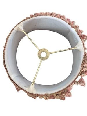 Vintage Kenroy Home Flared bell shape Lamp Shade - Thumbnail 9