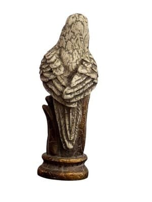 Vintage Ceramic Bird Finial From Kenroy Home Richardson Floor Lamp Model31381BRZ - Thumbnail 3