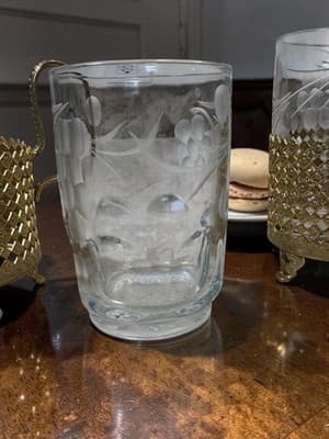 3 - Vintage Moroccan tea glasses - Thumbnail 10