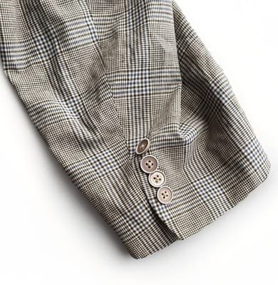 Tommy Hilfiger Gun Club Plaid Blazer Preppy Classic 38 L ***Read - Thumbnail 9