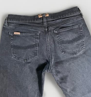 Ariat Legacy M7 Slim Fit Straight Leg Jeans Black Denim Mens 30x 32 Stretch - Thumbnail 5