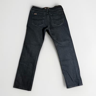 Ariat Legacy M7 Slim Fit Straight Leg Jeans Black Denim Mens 30x 32 Stretch - Thumbnail 3