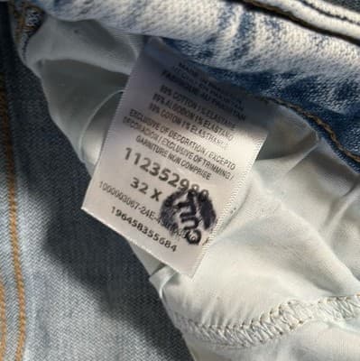 Wrangler Retro Womens High Rise Flare Leg Jeans Light Wash Denim Blue Size 32x34 - Thumbnail 3