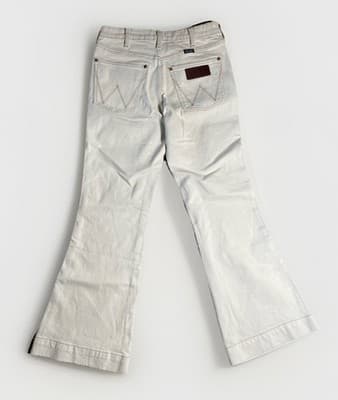 Wrangler Retro Women’s White Bootcut Jeans 28x30 Western Cowgirl Denim - Thumbnail 3