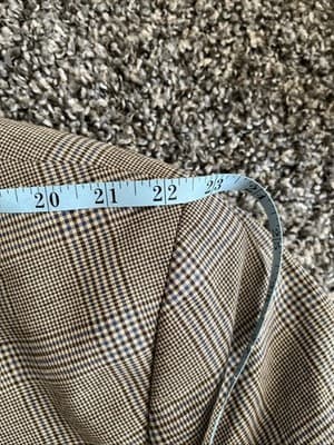 Tommy Hilfiger Gun Club Plaid Blazer Preppy Classic 38 L ***Read - Thumbnail 12