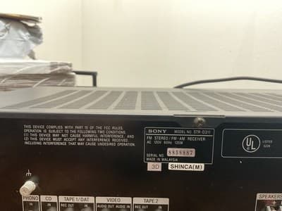 Sony STR-D311 Stereo Receiver Works Tested - Thumbnail 4