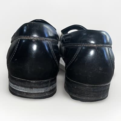 SAS Genuine Handsewn Slip On Tassel Loafers Cordovan Women Sz 8 1/2 Made USA - Thumbnail 5