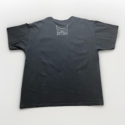 Vintage Y2K Tapout MPS Tshirt Mens Boxy Large Big Print Graphic Grunge Goth XL - Thumbnail 3
