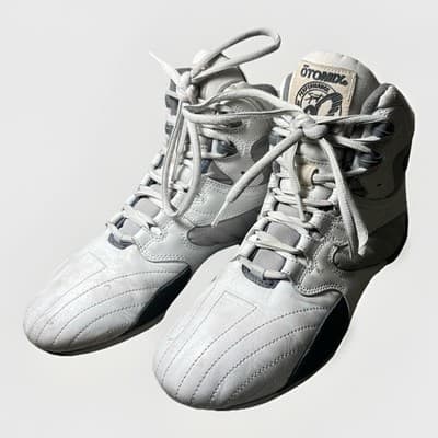 Otomix Shoes Mens 9 Women’s 10 1/2 White FM4000 Bodybuilding Weightlifting