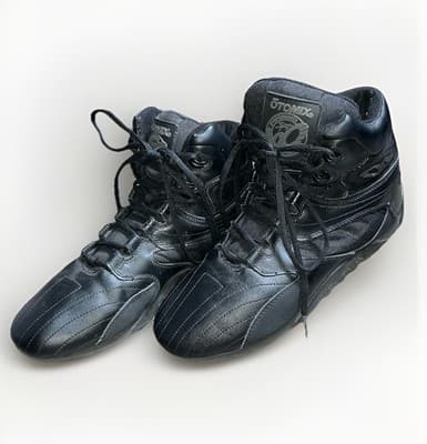 Otomix Shoes Mens 9 Women’s 10 Stingray BLACK FM4000 Bodybuilding Weightlifting
