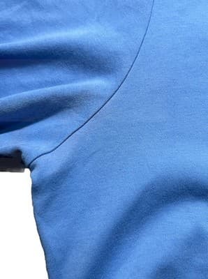Polo Ralph Lauren Mens M Short Sleeve Polo Shirt Classic Fit Blue Flesh Pony - Thumbnail 4
