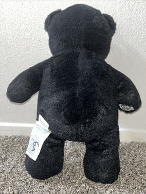 DC’s BATMAN BAB (Build A Bear) Black Bear Plush Embroidered Soft Stuffed Animal! - Thumbnail 5