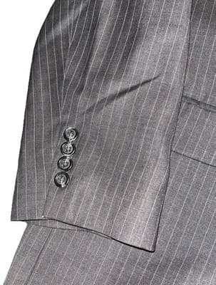 Ralph Lauren Dillard's 42R Gray Blazer Jacket Sport Coat Silk Wool - Thumbnail 3