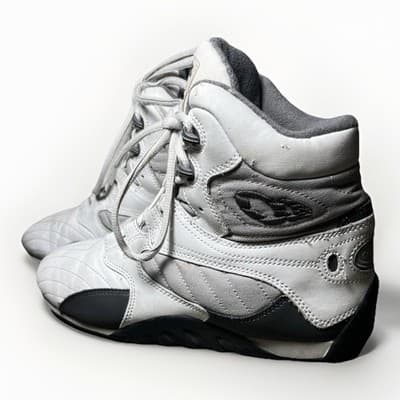 Otomix Shoes Mens 9 Women’s 10 1/2 White FM4000 Bodybuilding Weightlifting - Thumbnail 2