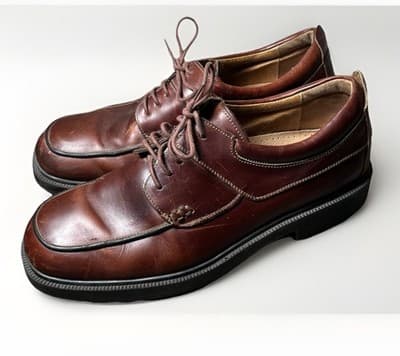 FLORSHEIM DM2 Leather Cognac Comfortech Dress Shoes Mens8 E Oxford Drexel