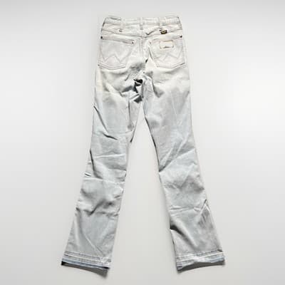 Wrangler Lainey Wilson Jeans Women 28x34 Blue Denim Boot Huggers Country Western - Thumbnail 2