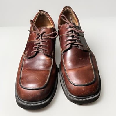 FLORSHEIM DM2 Leather Cognac Comfortech Dress Shoes Mens8 E Oxford Drexel - Thumbnail 3