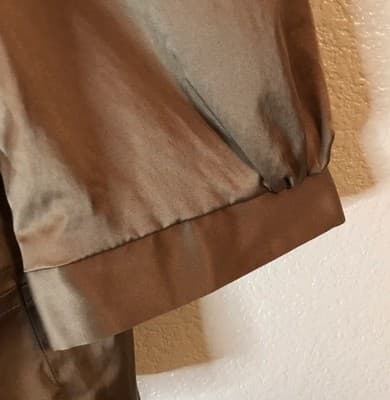 APT 9 Blazer Career Jacket Satiny olive green Women’s Xl - Thumbnail 4