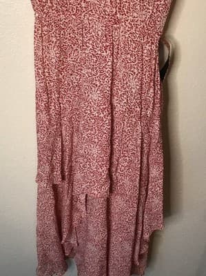 Vintage 90s Floral Dress Phoebe Grunge Cottagecore Prairie Womens 7/8 - Thumbnail 3
