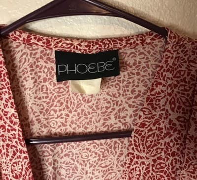 Vintage 90s Floral Dress Phoebe Grunge Cottagecore Prairie Womens 7/8 - Thumbnail 2