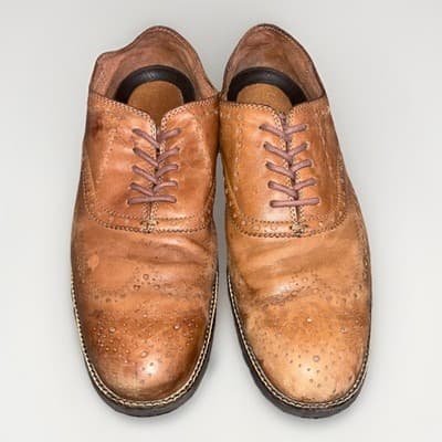 Cole Haan 2.Zerogrand Wingtip Oxford Mens Size 10.5 Brown Leather Brogue Shoes