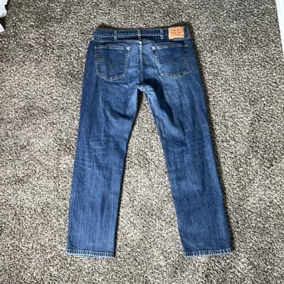 LEVIS 558 Jeans Denim Trousers Mens W38 L35 - Thumbnail 5