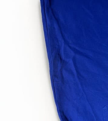 FIGS Catarina One Pocket Scrub Top Medical V-Neck Size XL Indigo Blue - Thumbnail 4