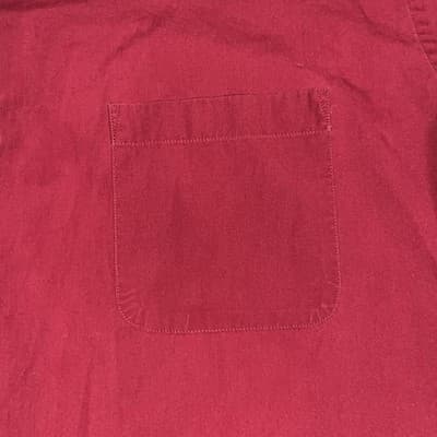 Colours by Alexander Julian Long Sleeve Dress Shirt 3xLT 19 36/37 Deep Red - Thumbnail 2