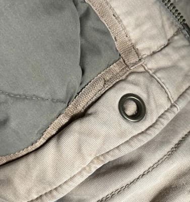 Abercrombie And Fitch Vintage Tan Military/ Army Style Jacket M Rare Y2K - Thumbnail 10