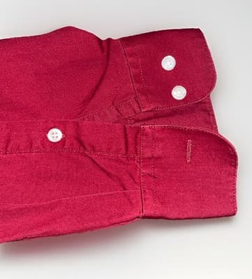 Colours by Alexander Julian Long Sleeve Dress Shirt 3xLT 19 36/37 Deep Red - Thumbnail 4