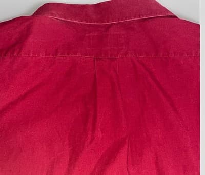 Colours by Alexander Julian Long Sleeve Dress Shirt 3xLT 19 36/37 Deep Red - Thumbnail 3