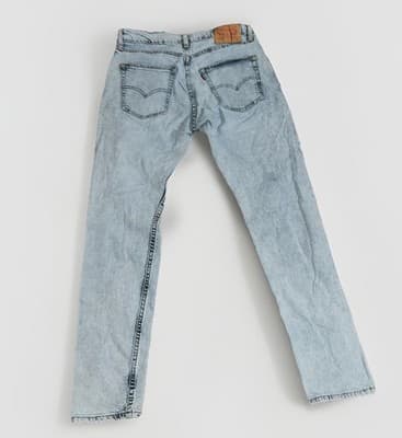 Levi's Jeans Men's 512 33/32 Distressed Slim Taper Stretch - Thumbnail 4