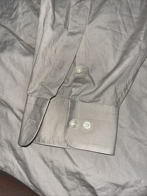 Alexander Julian Colours Men's 3XL Beige Long Sleeve Dress Shirt Button Up - Thumbnail 3