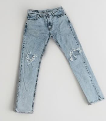 Levi's Jeans Men's 512 33/32 Distressed Slim Taper Stretch - Thumbnail 2