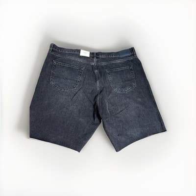 NWT Lucky Brand Men's Vintage Loose Jeans Shorts Size 42 Black Denim Cutoffs Y2K - Thumbnail 3