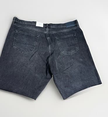 NWT Lot Of 2 Lucky Brand Men's Vintage Loose Jeans Shorts Size 40 Black Denim - Thumbnail 3