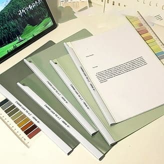 Avery 26485 One Package Of 5 Presentation Folders And 12 Labels Old Stock - Thumbnail 6