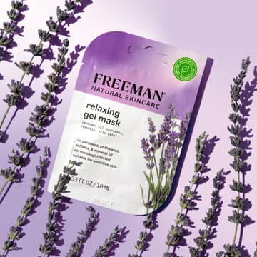 Freeman Natural Skincare Relaxing Lavender & Essential Oil Gel Leave on Facial Mask - Thumbnail 6