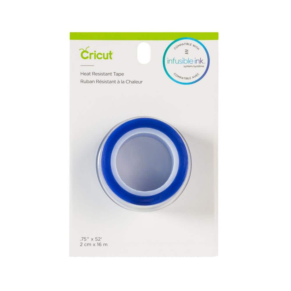 Cricut Heat Resistant Tape .75 X 52": Clear Craft Tape for High Heat & Heat Transfer, 52" Length, 0.75" Width - Thumbnail 6